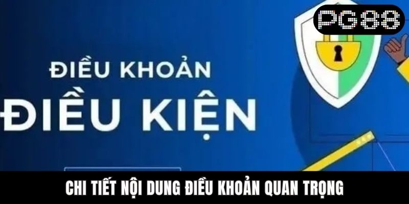 Điều Kiện Điều Khoản PG88 - Tìm Hiểu Chi Tiết 04 Quy Định Chi tiết nội dung điều khoản quan trọng